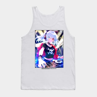 Japanese Anime Girl Streetwear - DJ Tank Top